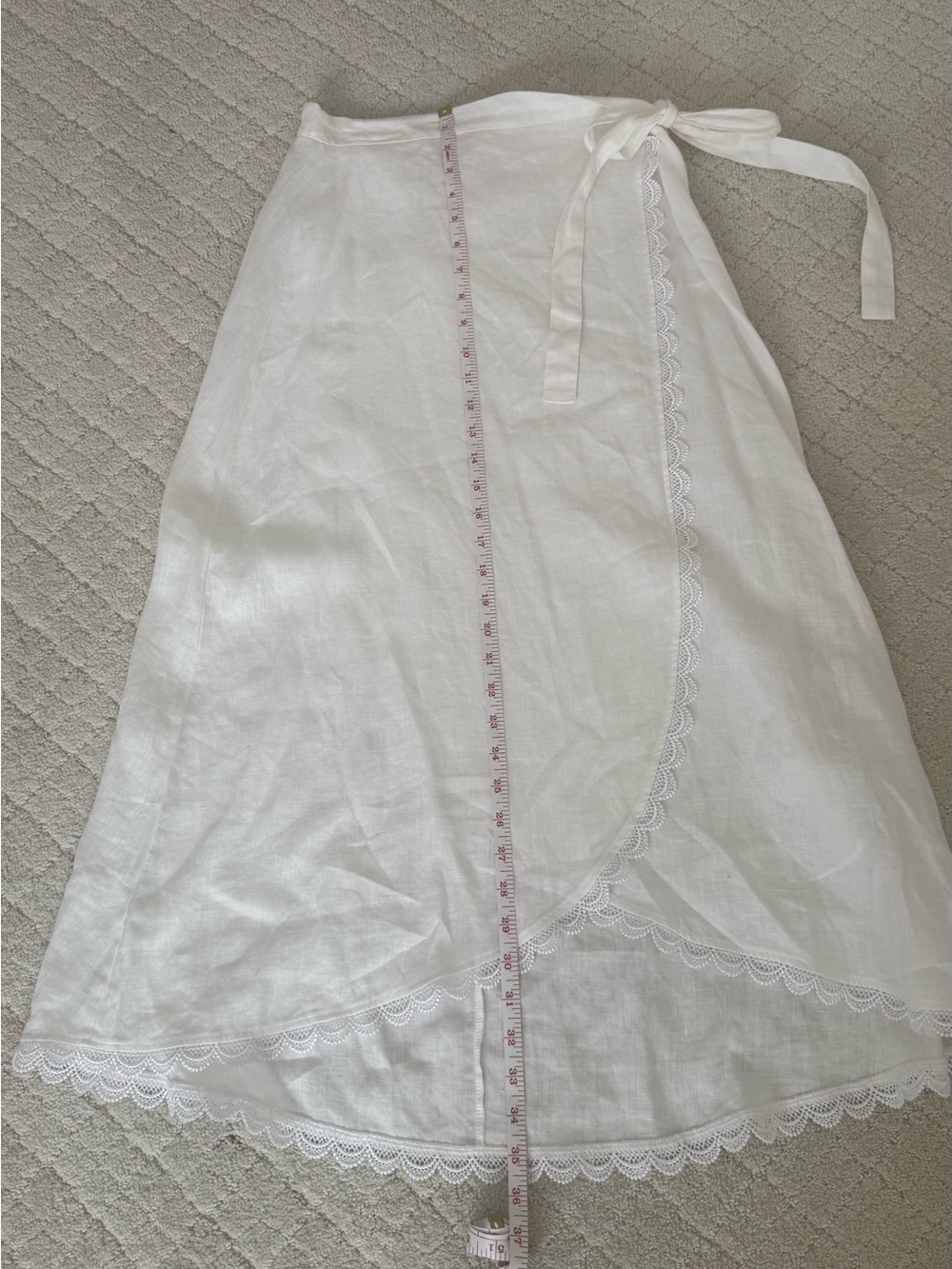 NWOT’s Linen Wrap Skirt